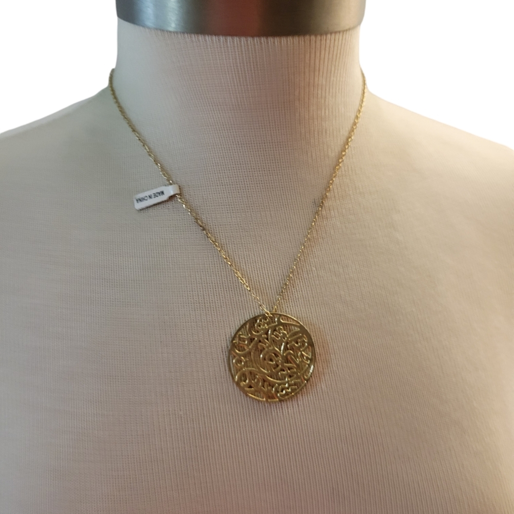 Astrology Zodiac Symbol Medalian Necklace